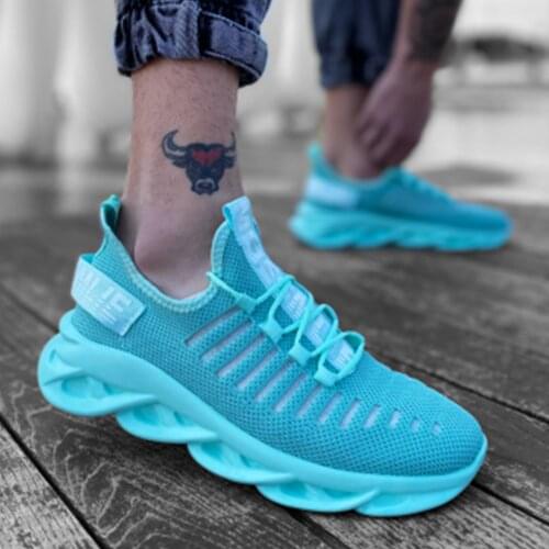 BA0602 Phantom High Base Style Sneakers Mint Green Men 'S Sports Shoe Custom Design Made Of Türkiye'de Manufactured