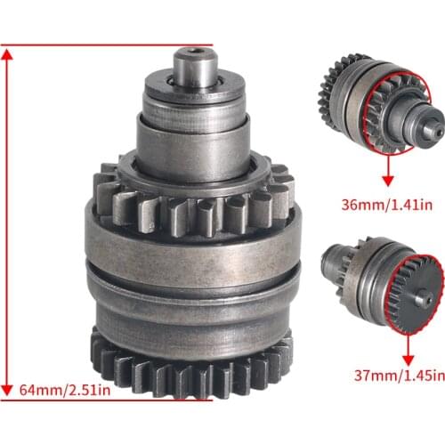 Motorcycle Starter Drive Bendix For KTM 300 200 250 SD XC-W XC EXC EXC-E Six days HBERG TE250 TE300 OEM:55140026100 High Quality