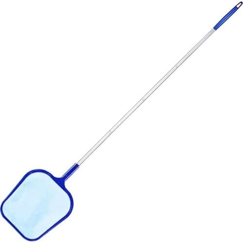 Pool Skimmer Net Swimming Pool Leaf Skimmer Net with Rod - Detachable Retractable Fine Mesh Cleaning Tools Set