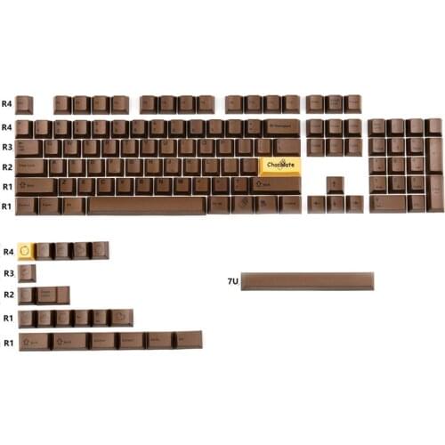 Customize PBT Cherry Low Profile Keycap With 1.75U Shift 2U Shift 7U Space Bar 123 Keys For Cross Mx Switch Mechanical Keyboard