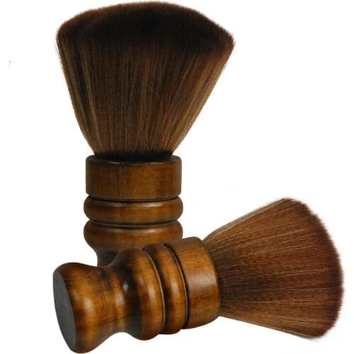 Hairdressing Oil Head Hair Brush Solid Wood Makeup Brush Wood Soft Fiber