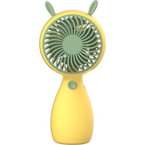 HandHeld Fan Outdoor Cooling Portable Mini Fan USB Rechargeable, Travel Office Personal Fan Cute Animal Multiple Colors
