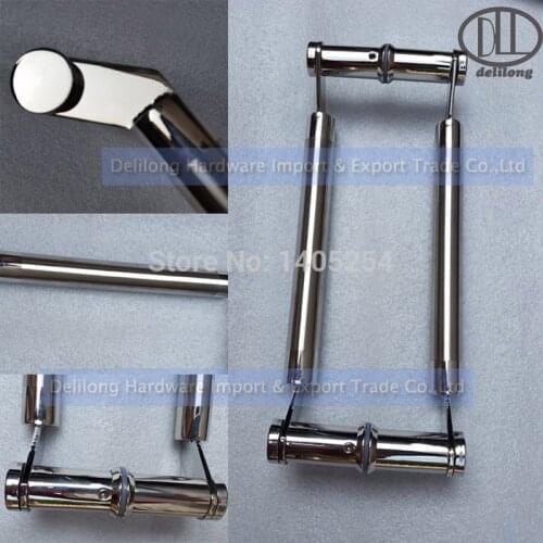 Modern Glass Door and Wood Door Brushed Stainless Steel Door Handle and Knob