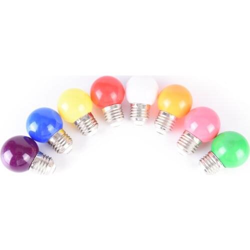Colorful Globe Light Bulb E27 Led Bar Light 3W White Red Blue Green Yellow Orange Pink Lamp Light SMD Home Decor Lighting