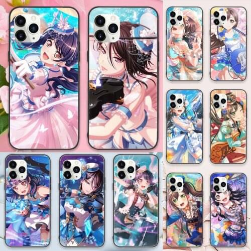 Yashio Rui BanG Dream Phone Case for iPhone 11 12 pro XS MAX 8 7 6 6S Plus X 5S SE 2020 XR Luxury brand shell funda coque