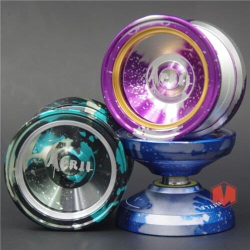 MAGICYOYO M002 April Yoyo Unresponsive Aluminum Alloy Yoyo Professional High Quality Stainless Center Bearing for Player