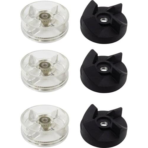 Blender Juicer Parts 3Pcs Blade Gear 3Pcs Base Gear Spare Replacement Parts For Magic Bullet 250W MB 1001 MB 1001B MBR-1101