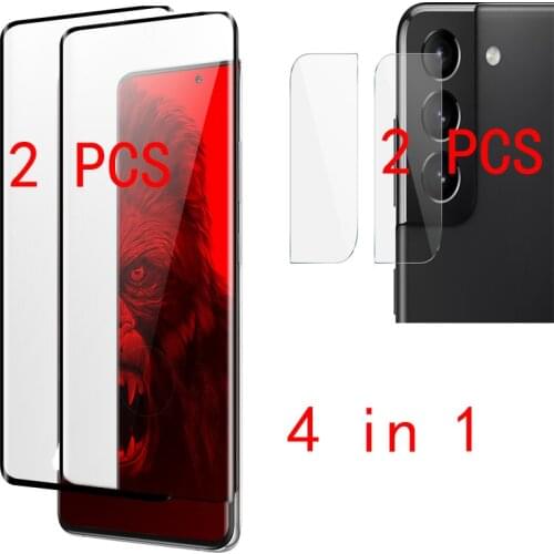 For Samsungs S21 FE Screen Protector Tempered Glass For Galaxy S21 Ultra Plus