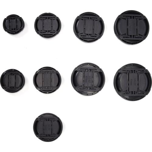 Professional Protective Lens Cap For Canon/Nikon/Pentax/Sony ABS Dust-proof Camera Lens Protector Cover With Anti-lost Rope