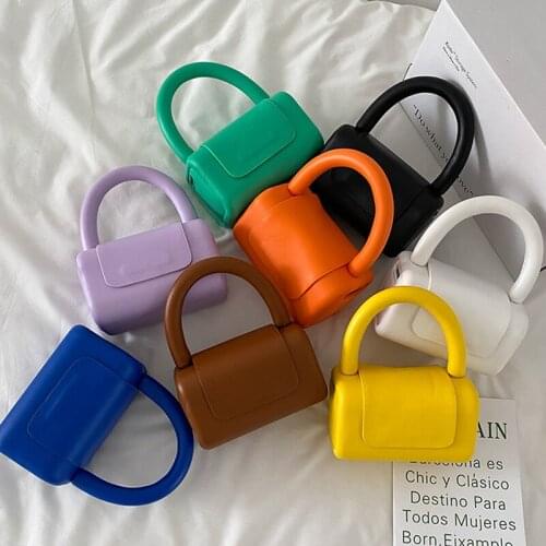 Women Mini Small Square Bag Luxury Designer Handbags Summer New Fashion Purses Solid Cute Crossbody Shoulder Ladies Bag FLAP sac