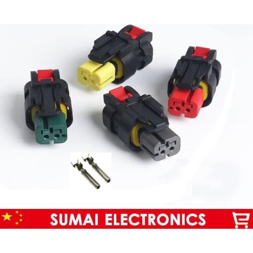 AMP/TE 2 Pin Auto (776522-1234) 776427-1/2/3/4 sensor plug,2P camshaft sensor connector for excavator Carter