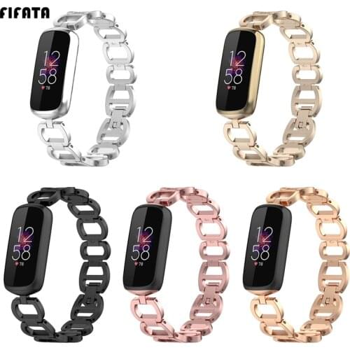 For Fitbit Luxe Smart Watch Stainless Steel Metal strap Bracelets Accessories For Fitbit luxe Special Edition Wrist Band Correa