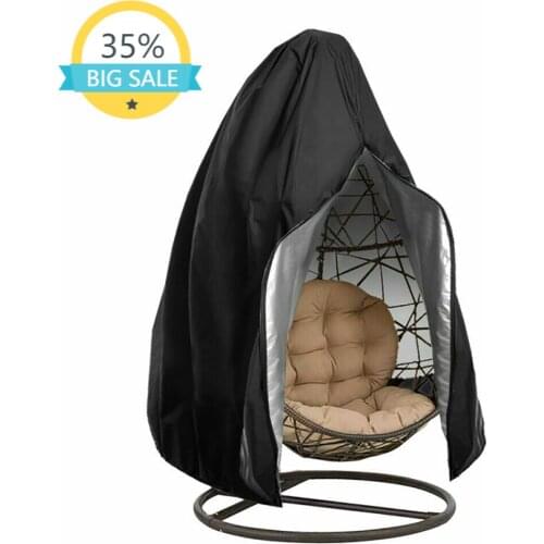 Hanging Chair Cover, Wear Resistant Hanging Swing Chair Dust Cover Outdoor Chair Protector Furniture Accessory
