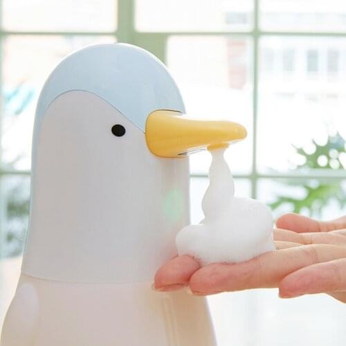 Bathroom Kitchen Product Foam Dispenser Delicate Soft Foam Automatic Bubbles Without Touch USB Recharge Capacity Of 400ML