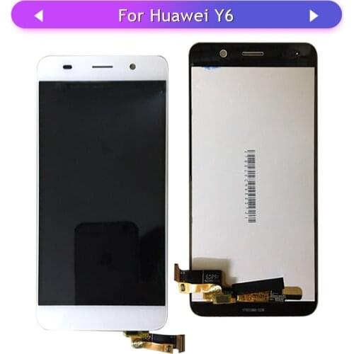 For Huawei Y6 SCL-L01 SCL-L04 SCC-U21 LCD Display Touch Screen Glass Digitizer Assembly complete free shipping
