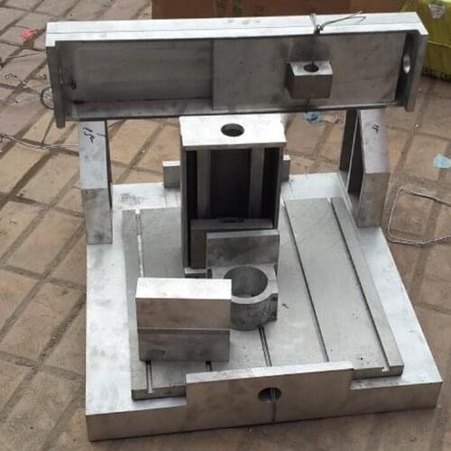 CNC Router Engraver Engraving Milling Machine frame Kit Ball Screw 80mm Aluminum Spindle Clamp