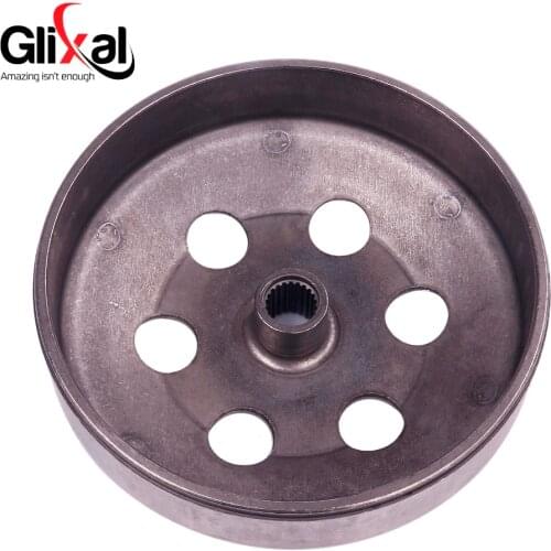 Glixal GY6 49cc 50cc Rear Clutch Bell Cover Bell Housing for 139QMB 139QMA Engine Gas Scooter Moped ATV Go-Kart