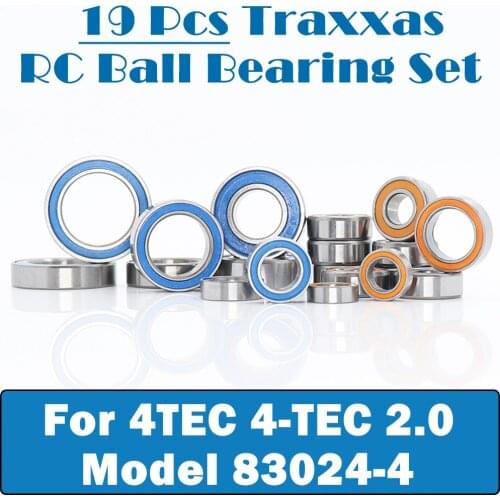 Ball Bearing Kit For Traxxas 4TEC 4-TEC 2.0 Model 83024-4 Blue Orange Sealed RC Ball Bearings, Pick 19 Pcs