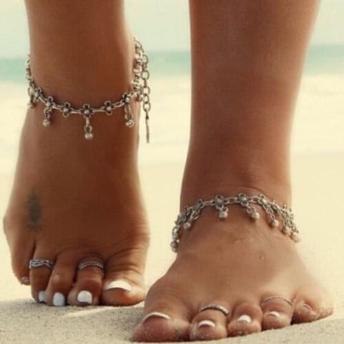 New Fashion Accessories Jewelry Silver Color Chain Anklet, 5cm Adjustable Charm Anklet,Ankle Leg Bracelet,Foot Jewelry