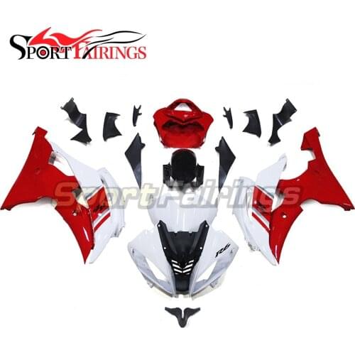 Fairings For Yamaha YZF-R6 YZF600 R6 Year 08 09 10 11 12 13 14 15 2008 - 2015 ABS Motorcycle Fairing Kit Bodywork White Red New