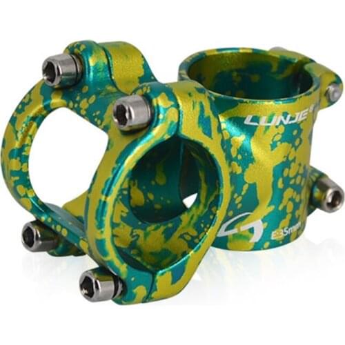 U7EF Mountain Bike Stem 31.8 / 35Mm Dazzle Bicycle Stem Ultralight Aluminum Short Handlebar Stem Riser For Mtb Dh