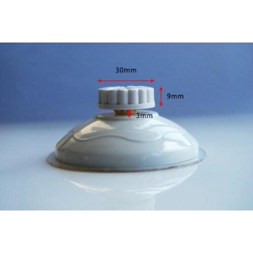 Home Storage & Organization Transparent sucker Wall Hooks Hanger Kitchen Bathroom &car &toys hanger Suction Cup Sucker 8.1CM