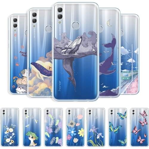 Clear Case For Honor 10 Lite Case Huawei P Smart 2019 Shockproof Back Cover For Huawei Honor 10 Lite Transparent TPU Phone Coque
