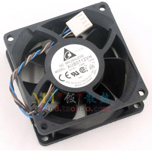 Delta Electronics AUB0712VH CR39 Server Cooling Fan DC 12V 0.56A 4-Wire