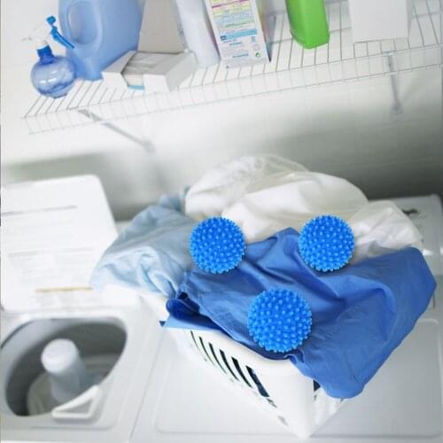 PVC Dryer Balls Laundry Balls Magic Washing Tool for Washing Machine Cleaning Drying Fabric Softener Ball Laundry Products