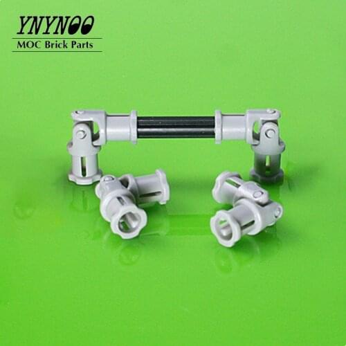 10-20Pcs High-Tech Universal Joint axis Connector 61903 Science and Technology MOC Steering Parts for Building Block DIY Toys