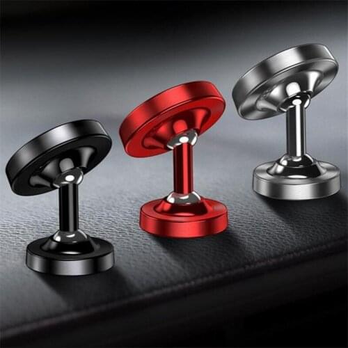 Wholesale 20PCS Universal Magnetic Car Phone Holder Stand In Car for IPhone X Samsung Magnet Mobile Smartphone Phone Support GPS