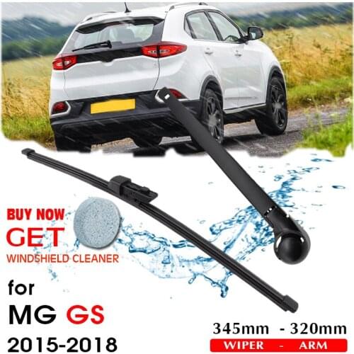 BROSHOO Car Rear Wiper Blades Back Windscreen Wiper Arm For MG GS Hatchback (2013 Onwards) 345mm,Auto Accessories Styling