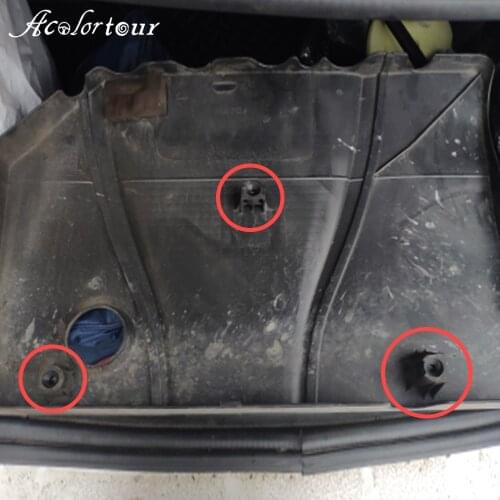 For Ford Focus mk2 2011 Car Front Engine Protective Cover Cushion Mounting Bush Under Guard Plate Rubber Gasket Pillow Fastener