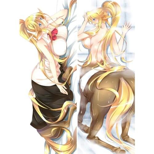 Anime pillowcase Monster Musume no Iru Nichijou characters sexy girl Centorea Dakimakura pillow cover hugging body pillowcase