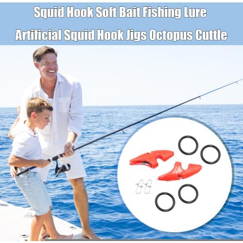 2pcs Fishing Bait Lure Tackle Accessories 10g 15g 20g Squid Jig Tip Run Weight Sinker for Wood Shrimp Prawn Lure Bait