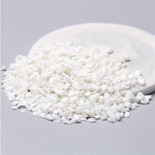 3-5mm Natural White Stone Crystal Gravel Chips Rock Raw Gem stone Mineral Fish Tank Decoration Energy Healing Stone Wholesale