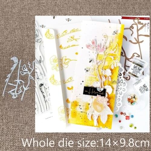 New Design Craft Metal stencil mold Cutting Dies 3pcs leaves decoration scrapbook die cuts Album Paper Card Craft Embossing