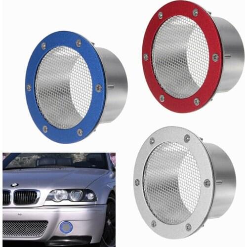 Automobile Intake Pipe Grille Vent Inlet Tuyere Cold Air Intake Aluminum Alloy Universal Auto Accessories