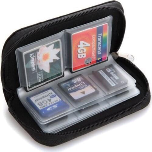 22 slots Memory Card SD card Storage Carrying Pouch Holder Wallet Case Bag