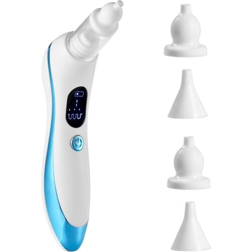 Baby Nasal Aspirator Electric Infant Nose Cleaner Silicone Automatic Snot Booger Sucker Braces Supports 6 Suction Power Levels