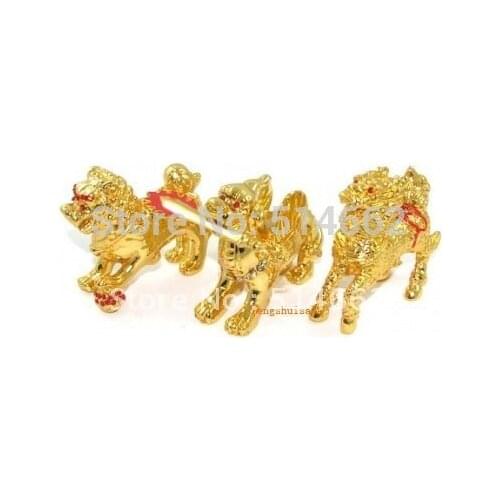 Fengshui Three Divine Guardians with Implements for 3 Killings W9004