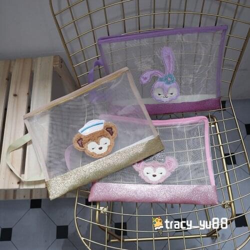 Disney Duffy ShellieMay Donald Duck 88641 Anime Figures Cartoon Product Cosplay Accessories Storage Bag Makeup Unisex Gift