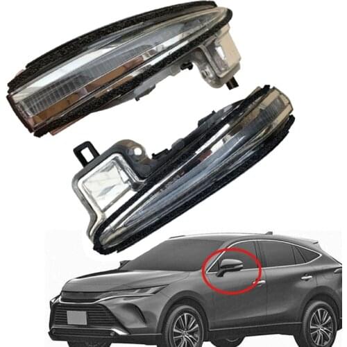 Car Rearview Side Mirror Turn Signal Light For Toyota RAV4 2019-2021 for Tacoma 2016-2019 Side Wing Reversing Indicator Lamp