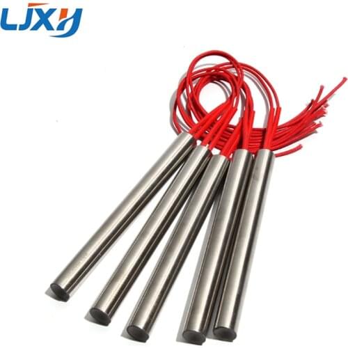 LJXH 2PCS 12.5mm 180~300mm Cartridge Heaters 110/220/380V Tubular Electric Mold 560/620/690/780/940W Heating Resistance Element