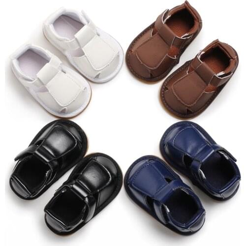 0-1 years old men and women baby Baotou rubber bottom non-slip baby toddler shoes