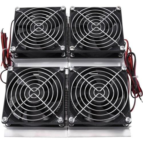 Semiconductor Refrigeration Plate 240W Semiconductor Refrigeration Thermoelectric Peltier Cold Plate with Fan Semiconductor