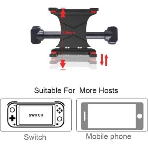 Nintend Switch Portable Adjustable Car Stand, Console Bracket Holder for Nintendo Switch iPad Smart Phone and Tablet
