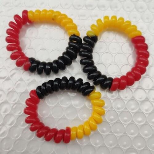 NEW Fashion Hair Accessories Woman Beauty Hot Colorful Hair Rope Punk Black Red Yellow Mixed Hair Ropes Girl Party Decorate Gift