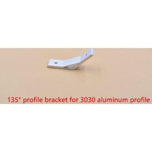 Adapting piece 135 degree inscribed corner bracket angle connection for 3030 aluminum profile 1pcs