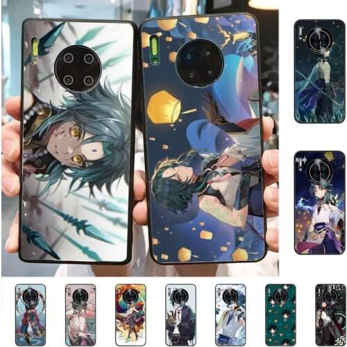 YNDFCNB Genshin Impact Xiao Phone Case for Huawei Mate 20 10 9 40 30 lite pro X Nova 2 3i 7se